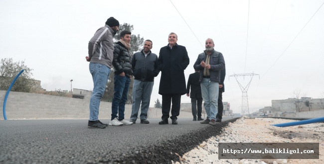 Başkan Beyazgül, Asya Mahallesinde İncelemelerde Bulundu