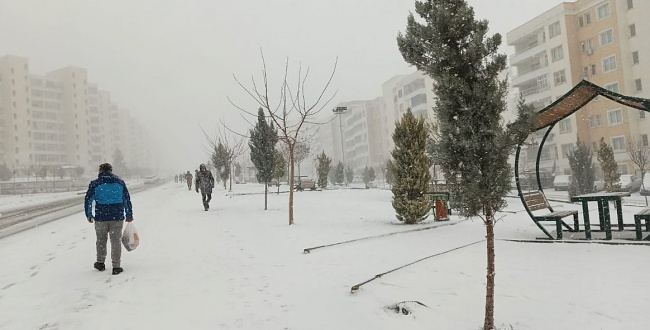 Şanlıurfa'da yoğun kar uyarısı !