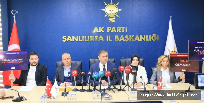 AK Parti Urfa il başkanlığından 28 şubat açıklaması