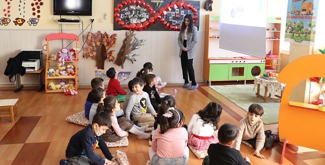 Urfa’da Öğrencilere Geri Dönüşüm Bilinci Aşılanıyor 