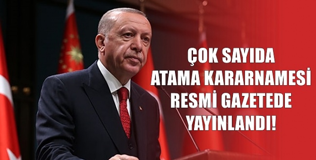 DİB başta olmak üzere bir çok kuruma yeni atama (17 Mart 2022)