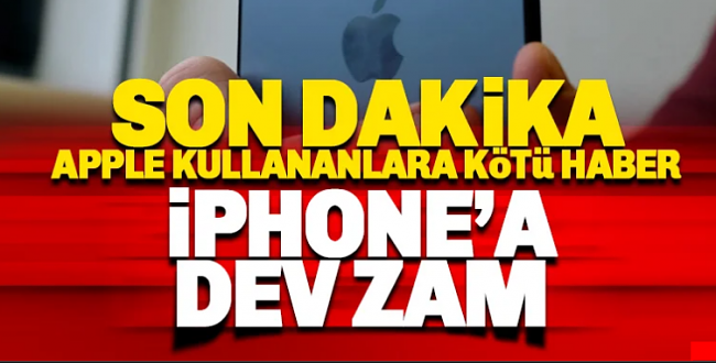 iPhone fiyatlarında fahiş artış! iPhone 13 Pro 24.999 TL’ye çıktı