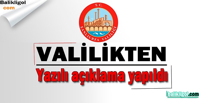 Son Dakika! Urfa Valiliğinden Ölü Bulunan Çocuk Açıklaması