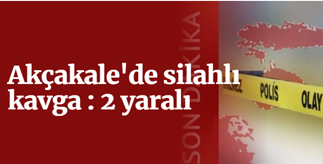 Taşlı sopalı kavgada silahlar çekildi