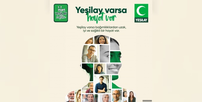 Yeşilay 102 yaşında! 1 – 7 Mart Yeşilay Haftası kutlamaları başladı