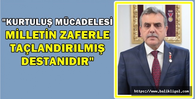 Başkan Beyazgül’den 11 Nisan Urfa Kurtuluşu Mesajı