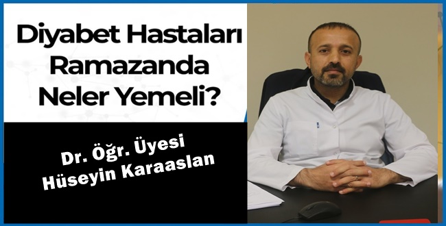 Diyabet (Şeker) Hastaları Oruçta nelere dikkat etmeli?