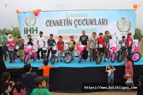 İHH Öncülüğünde Urfa Cennetin Çocukları Yetim Şenliği