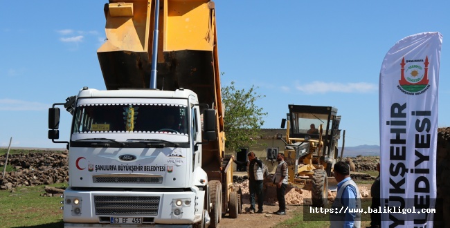 Viranşehir’de Yeni Yol Çalışması