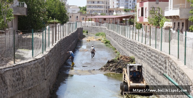 Hilvan’da Korçik Deresi Temizlendi