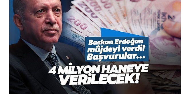 Sosyal Yardım Müjdesi: 4 milyon haneye 15 milyar lira destek