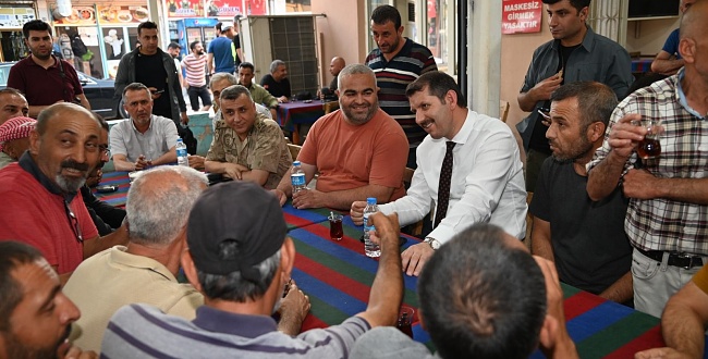 Vali Salih Ayhan, Ceylanpınar'ı gezdi