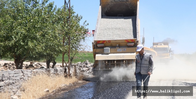 Hilvan Kırsalında Sathi Asfalt Seferberliği