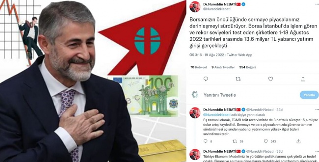 Bakan Nebati: Üreterek büyüyerek ilerlemeye devam edeceğiz