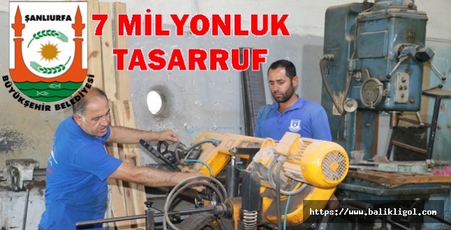 Büyükşehir 1 yılda yedi milyon tasarruf yaptı