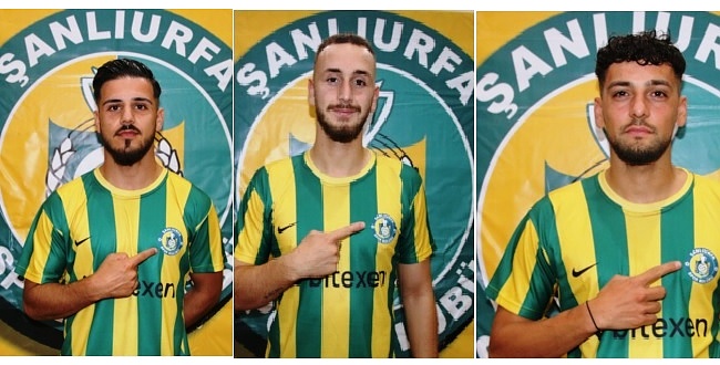 Şanlıurfaspor'da 3 transfer birden