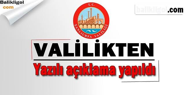 Valilikten Son Dakika Eğerkıran Mahallesi açıklaması