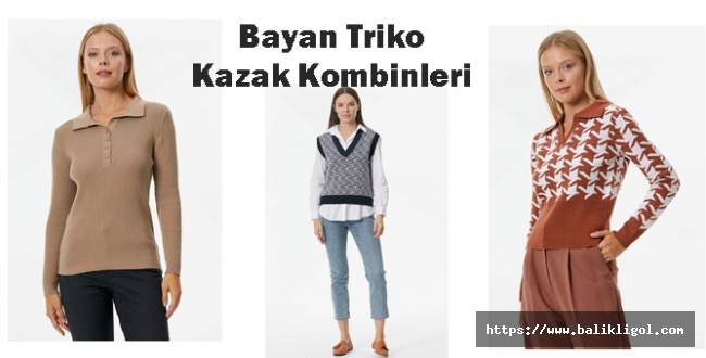 Bayan Triko Kazak Sevenler İçin Tarz Modeller