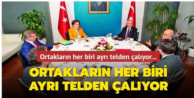 Ortalık Karıştı! 6'lı masanın ayakları sallanıyor