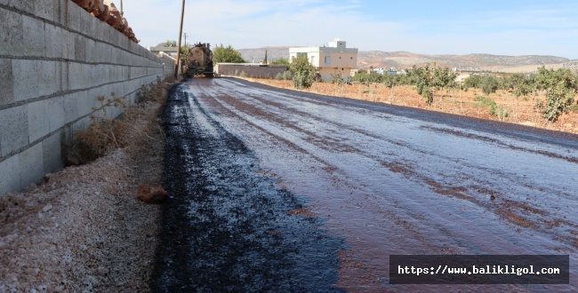 Büyükşehir’den Halfeti Kırsalında Yol Çalışması