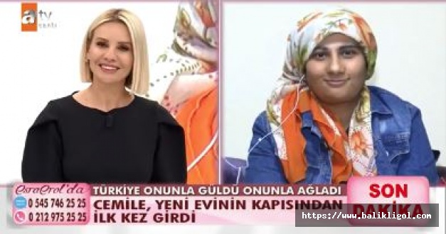 ESRA EROL’A GELDİ, CEMİLE’NİN HAYATI DEĞİŞTİ