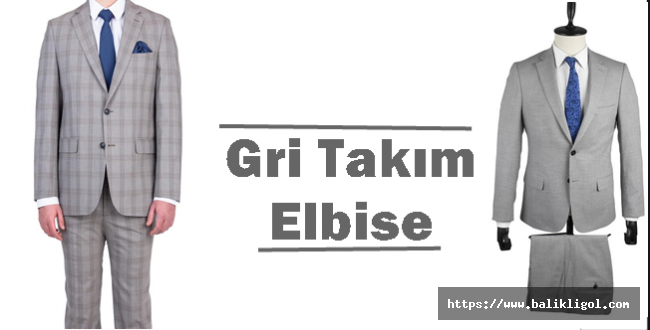 Gri Takım Elbise