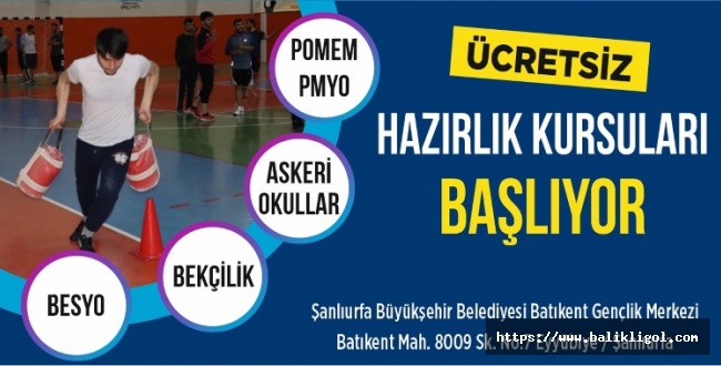 Urfa’da Pomem Ve Besyo Hazırlık Kursları Başlıyor! Tamamen Ücretsiz