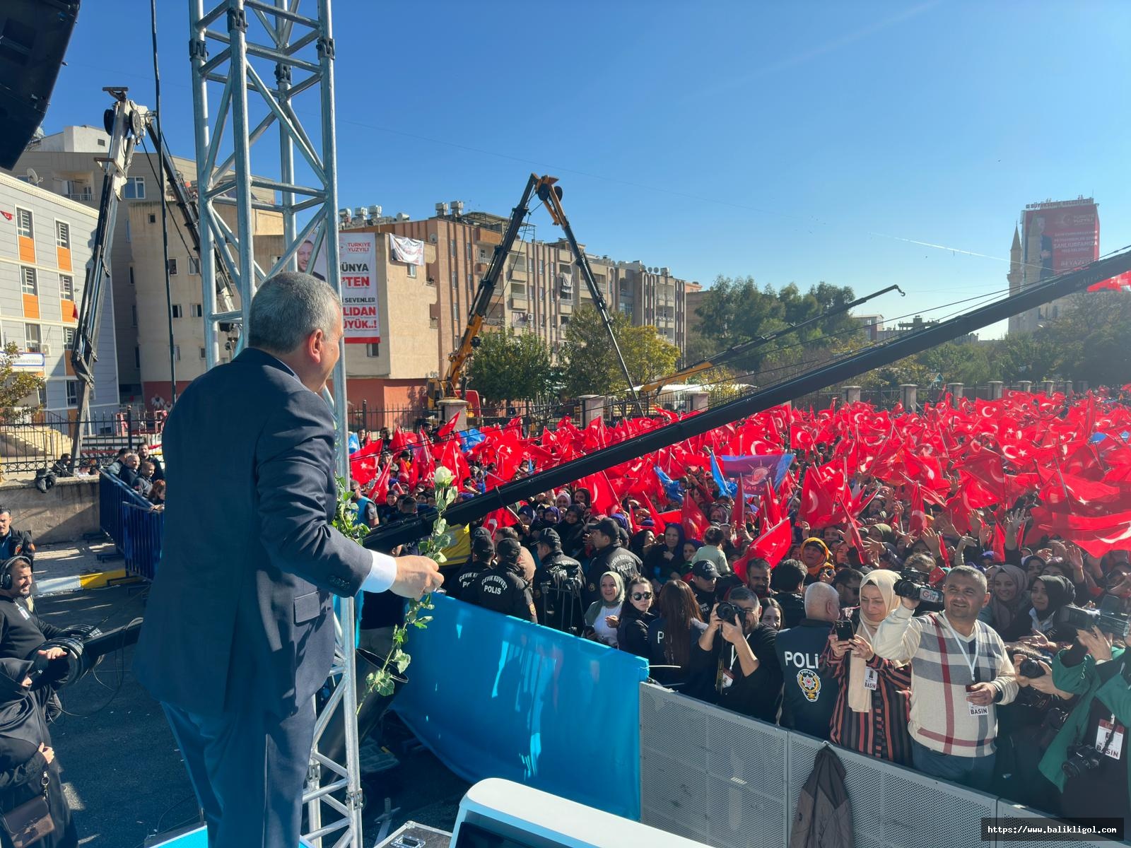 Başkan Beyazgül: Urfa Mitingi Açıklaması