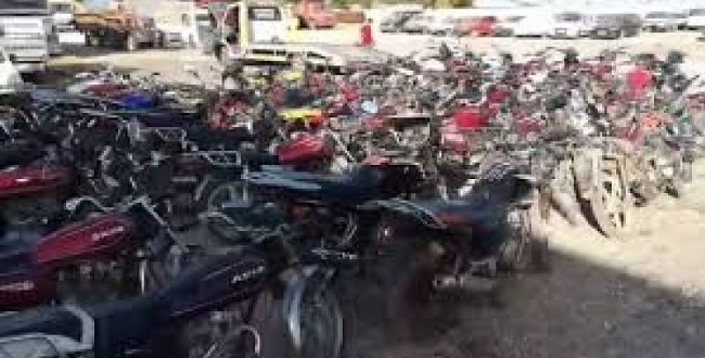 Şanlıurfa'da onlarca çalıntı motor ele geçirildi