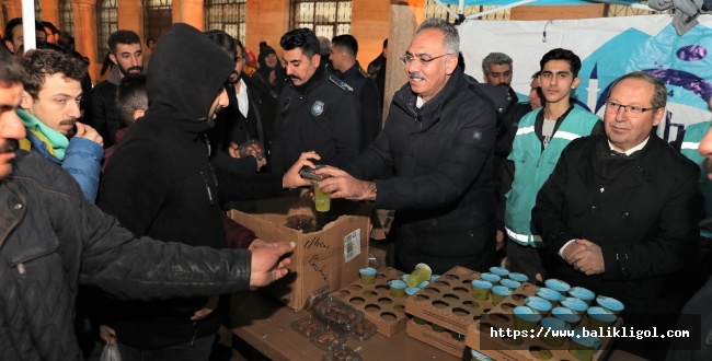 Başkan Kuş Dergah Camii'sinde Bizzat İkrakm Etti