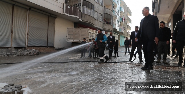 Eyyübiye’de Doğalgaz Ulaştırılan Sokaklar Onarılıyor