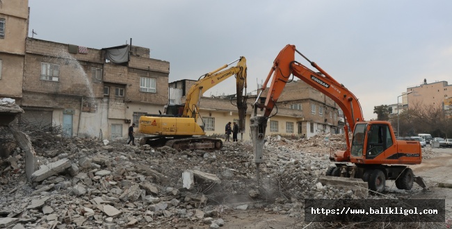 Urfa Kızılay Meydanı’nda 3. Etap Çalışmaları Başladı