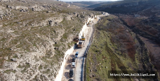 Urfa’da 7 Mahalleyi Kapsayan Yol Çalışması Başladı