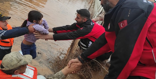 ŞANLIURFA İHH SELZEDELERİN İMDADINA KOŞTU