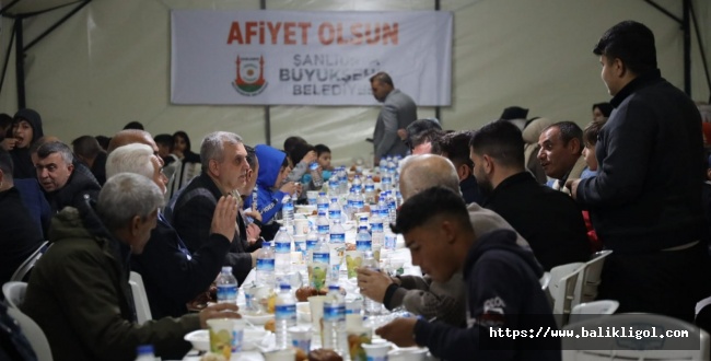 Şanlıurfa Büyükşehir 13 İlçede İftar Çadırı Kurdu