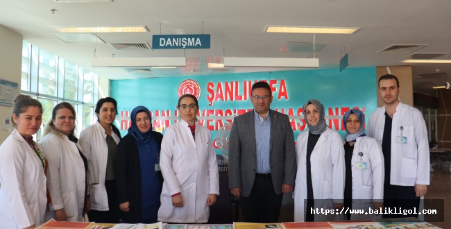 ŞANLIURFA HARRAN ÜNİVERSİTESİ HASTANESİNDE OBEZİTE FARKINDALIĞI İÇİN STANT AÇILDI