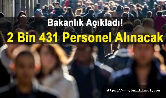 İşsizlere Müjde! Aile Bakanlığı 2 bin 431 sözleşmeli personel alınacak