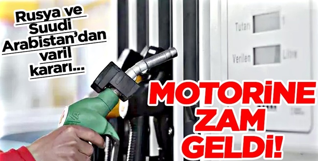 Sürücüler Dikkat! Bu geceden itibaren Motorine Zam Geldi