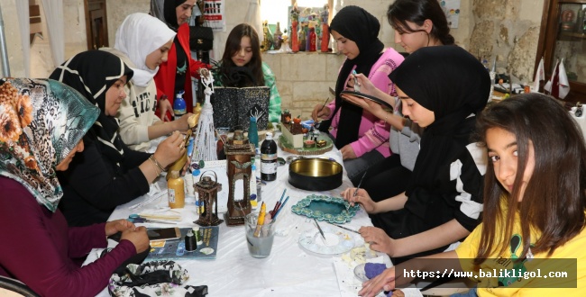 Urfa Sanat Sokağında Renkler Sanatla Buluşuyor