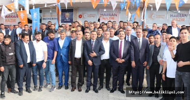 Urfa’da AK Parti’ye Dev Katılım