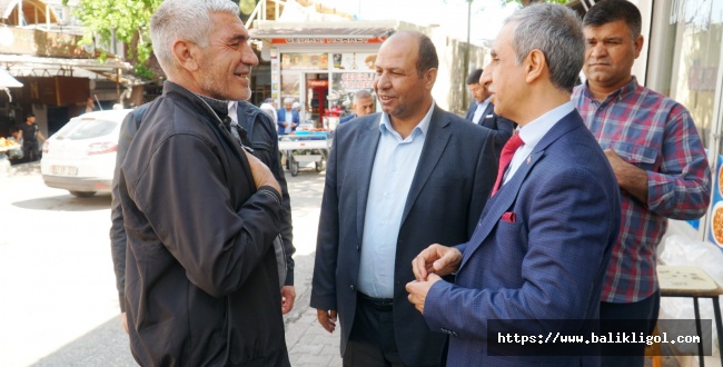 AK Parti Adayı Dusak, Vatandaşlardan Destek Sözü Aldı