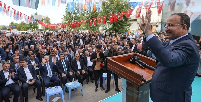 Bakan Bozdağ: Şanlıurfa'ya hizmet etmek herkese nasip olmaz