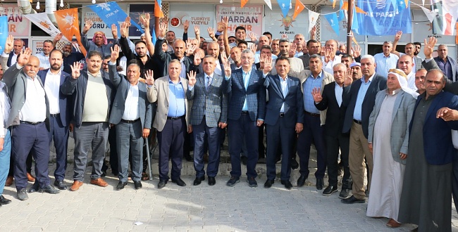 Celalettin Güvenç Şanlıurfa'da Seçim Çalışmalarına Katıldı