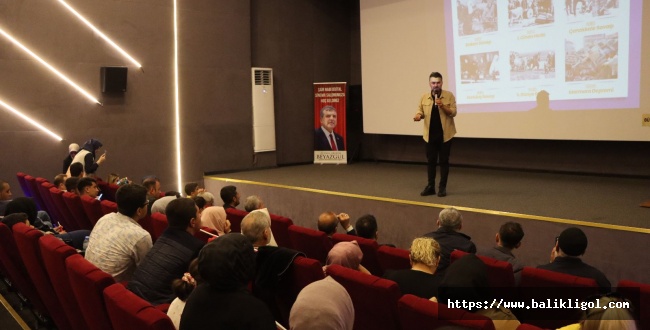 Gazeteci - Yazar Abdurrahman Uzun Şanlıurfalılara Konferans Verdi