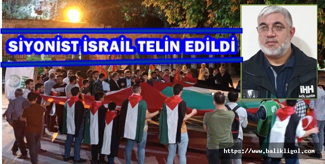 ŞANLIURFA İHH SALDIRGAN SİYONİST İSRAİL’İ TELİN ETTİ