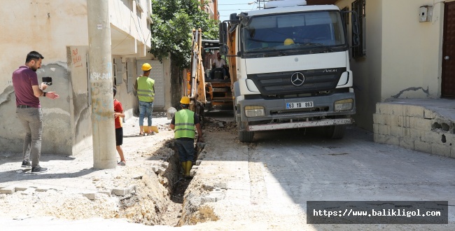 Başkan Kuş Söz Vermişti! O Mahallede Çalışmalar Devam Ediyor