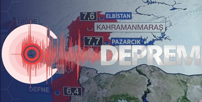 Kahramanmaraş 'ta 4.4 büyüklüğünde deprem