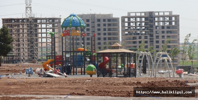 Urfa'da Devasa park çalışması devam ediyor