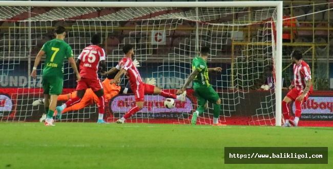 Şanlıurfaspor Bolu'dan bir puanla dönüyor 1-1