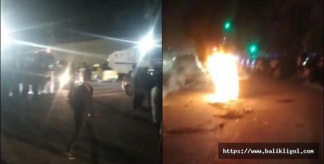 Urfa'da DEDAŞ protestosu: Yolu trafiğe kapattılar